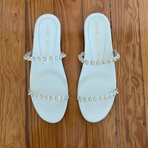 Stuart Weizmann Ameliese Pearl Sandal